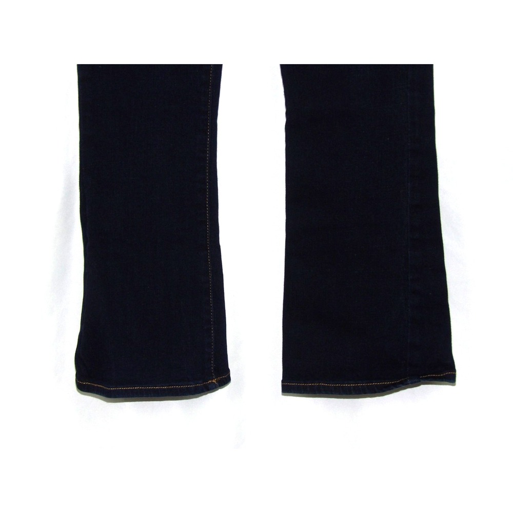 American Eagle Super Stretch Dark Wash Skinny Kick Boot Denim Jeans Women's 4 - Picture 3 of 7